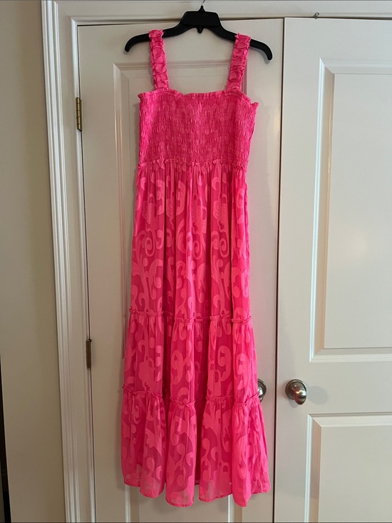Lilly Pulitzer Dresses & Skirts - Lilly Pulitzer Hot Pink Patterned Sundress